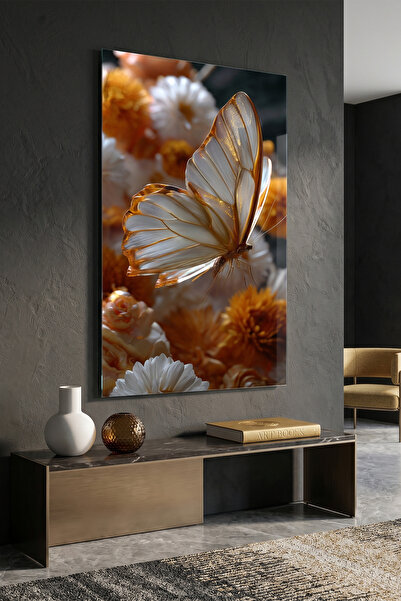 ARTAGE Glass Table Wall Decoration (Unbreakable) - Home Office Decorative Ite...