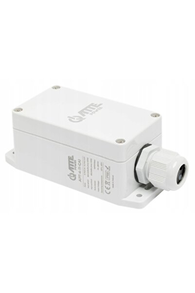 attendmon Switch PoE cu 4 porturi 10/100Mbps, Extender ATTE în carcasă de ext...