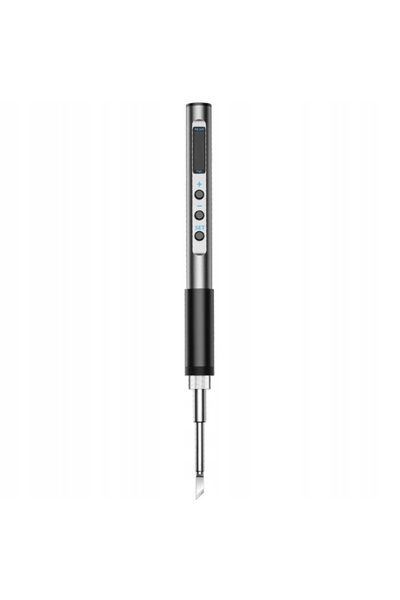 NO BRAND Fier de lipit digital portabil pentru vârfuri T12, PD 65W, USB C, Me...