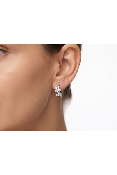 robel Elegant Crystal Leaf Stud Earrings – Fashion Earrings for Women