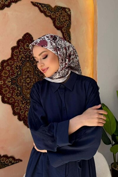 Şule Giyim Feraye Soft Scarf Burgundy