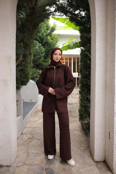 Bwest Double Suit - Brown