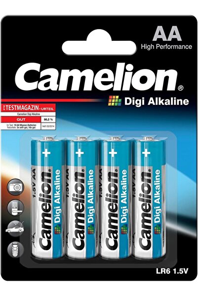 CAMELİON LR 6 AA Mignon Digi Alkaline Battery (Pack of 4)