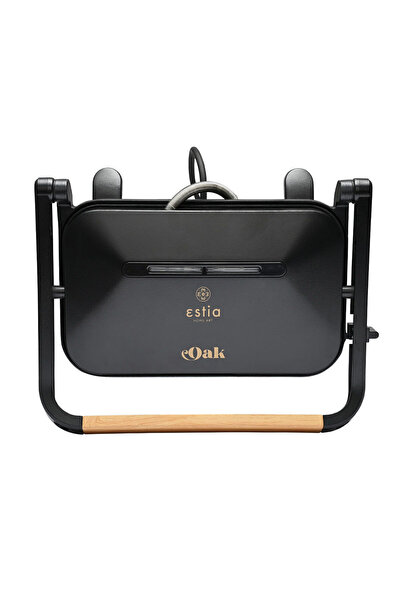 Estia Home Art ESTIA ΤΟΣΤΙΕΡΑ OAK 2 ΘΕΣΕΩΝ 1300w ΜΕ ΑΝΤΙΚΟΛΛΗΤΙΚΕΣ ΠΛΑΚΕΣ