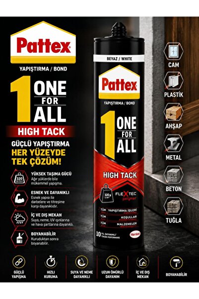 Pattex One For All Crystal Beyaz 280 ml