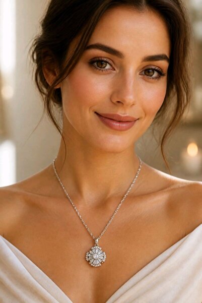 Monalisa Home Figured Anti-Tarnish Steel Adjustable Chain Luxury Necklace