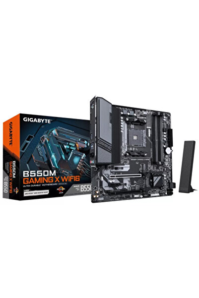 Gigabyte Placă de bază AM4 B550 MicroATX DDR4 WiFi6 BT5.3 B550M GAMING X