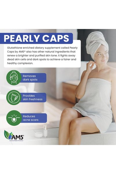 America Medic & Science Ams Pearly Skin Whitening Capsule (60 Caps)