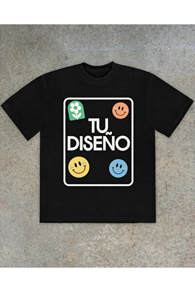 Grafftee Clothing Personalizada Printed Unisex Oversize T-Shirt
