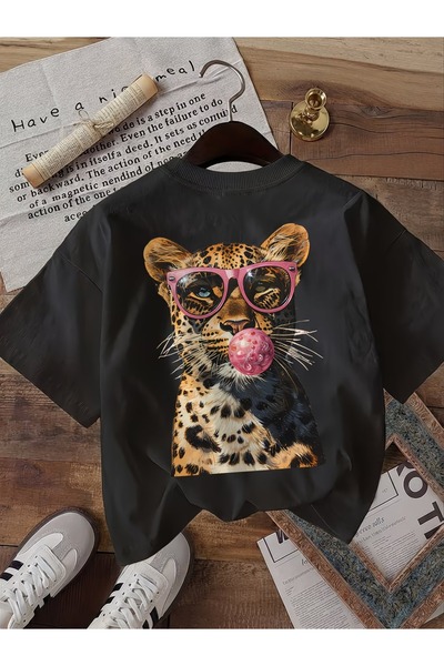 puolikuu Unisex Comfortable Fit Tshrit Printed Tshirt