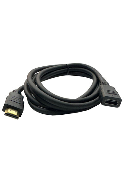KEEPRO كابل تمديد HDMI عالي السرعة HDTV مع موصل HDMI أنثى إيثرنت بطول 1 متر