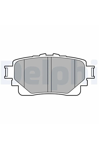 DELPHİ Set Placute Frana Frana Disc Lexus Lm/Nx 2/Rx Nissan Navara/Pick Up 19...