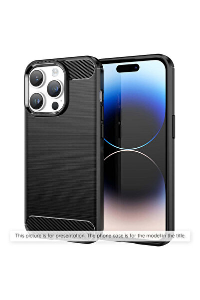 Techsuit Husă pentru Oppo Reno16, Reno16 Pro, Silicon Carbon, Negru