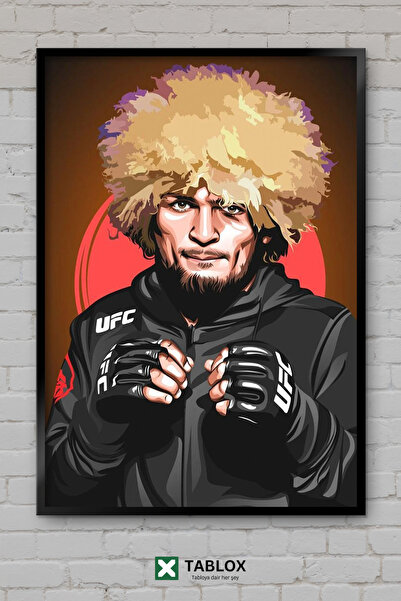 TABLOX Habib Nurmagomedov UFC Fighting MMA Daghestan Tablou decorativ din MDF...