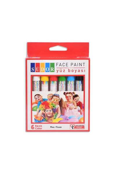 Generic Brand Yb01 6-Pack Face Paint