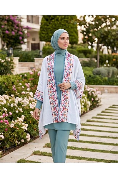Elit Scarf ELİT ÖNÜ AÇIK KISA PAREO