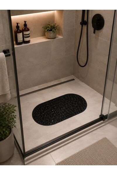 Vantuzlu Banyo ve Duş Kaydırmazı Duşa Kabin Küvet İçi Vantuzlu Banyo Paspası 38x68
