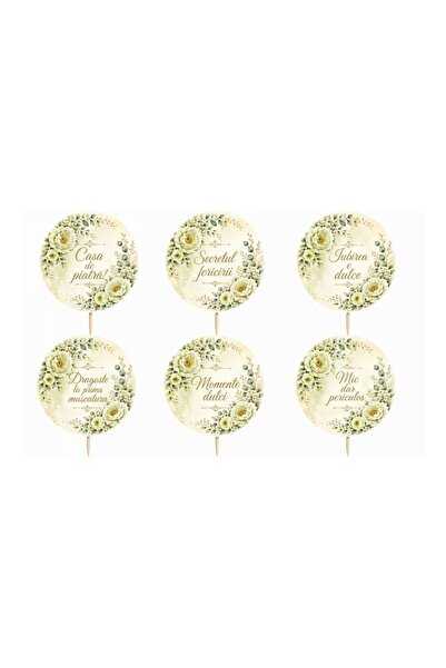 DecoParty 40 de etichete pentru candy bar de nuntă M11 – Mesaje amuzante pent...