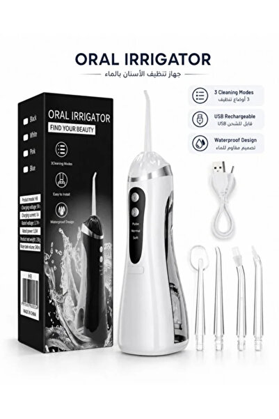 X SPRING Water Flosser, Portable Cordless 3 Modes 4 Jet Tips, IPX7 Waterproof...