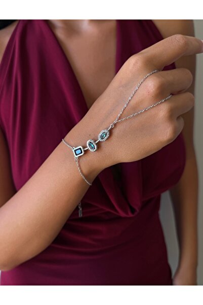 Generic Brand Imported Colorful Zircon Stone Steel Şahmeran