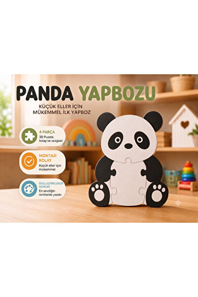 Verda Desing Montessori 3D Colorful Educational Puzzle Toy - Children's Puzzl...