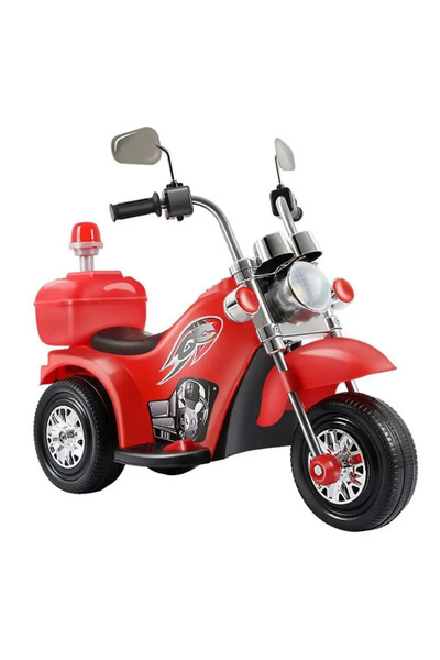 Generic Brand Kids Electric Ride-On Motorcycle with Light & Music 3-Wheel Bat...