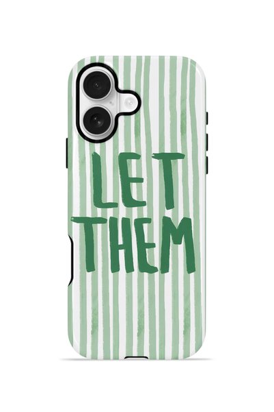 PiyasaSepeti iPhone 17 Vorian Magsafe Dual Layer Protected Case Let Them Green