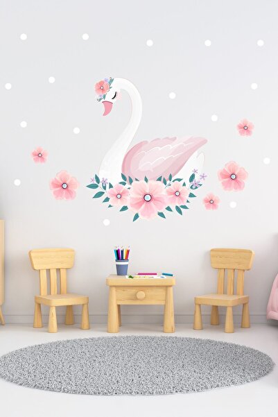 Sim Tasarım Swan Wall Sticker Set