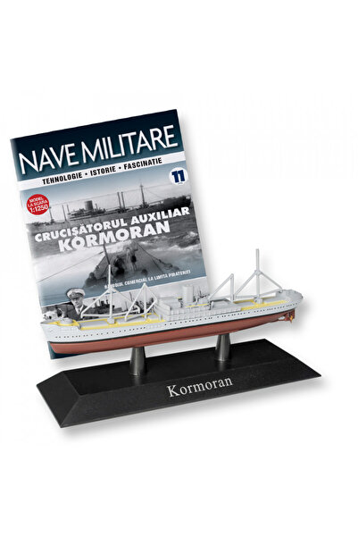 DEAGOSTINI Sigilat- Crucișătorul auxiliar Kormoran - Nr. 11- Colectia Nave Mi...