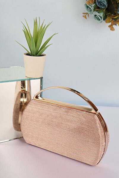 weem bag إيليسارا EB0717 |   حقيبة سهرة سندريلا بمقبض معدني