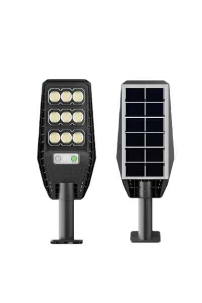 Jortan Lampă stradală 300W cu telecomandă și senzor de mișcare, 9 module, IP66