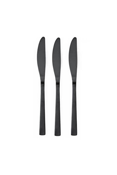 tns ΜΑΧΑΙΡΙΑ ΦΑΓΗΤΟΥ INOX (ΜΑΥΡΑ) - (03-950-4139)
