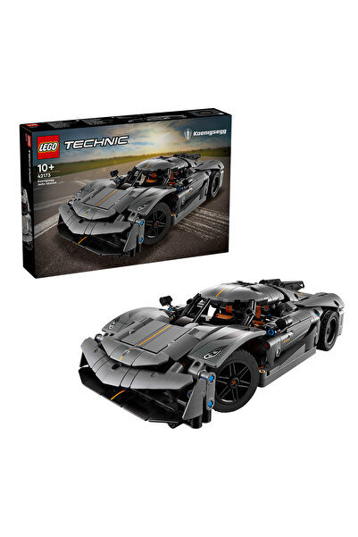 LEGO Koenigsegg Jesko Hypercar Gri Absolut