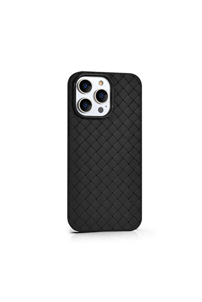 Joyroom Husa pentru Apple iPhone 15 Pro Braiding Series Neagra
