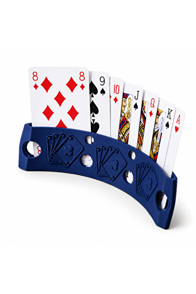 Oyun Kartı Tutucu - Ergonomik İskambil Kartı Tutacağı | 3D Baskı | Çocuk, Yaşlı ve Poker Oyuncuları İçin