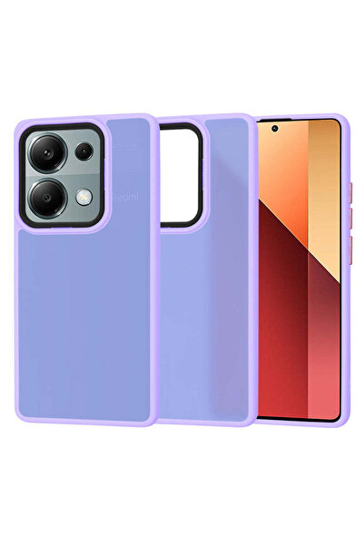 Techsuit Калъф за Xiaomi Redmi Note 13 Pro 4G, серия HaloFrost, светло лилаво...