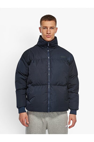New Balance Mnj3424 Men's Navy Blue Coat - Mnj3424
