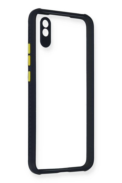 New Face حافظة ACONCEPT لهاتف Redmi 9A من السيليكون الشفاف (214331) - أزرق داكن