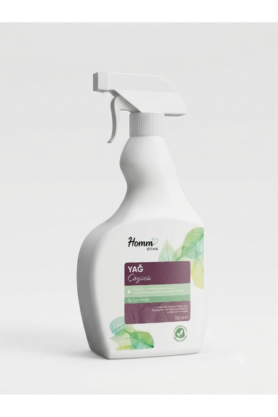 Yağ Çözücü 750 ML – Güçlü Yağ Sökücü – Mutfak Temizlik Spreyi