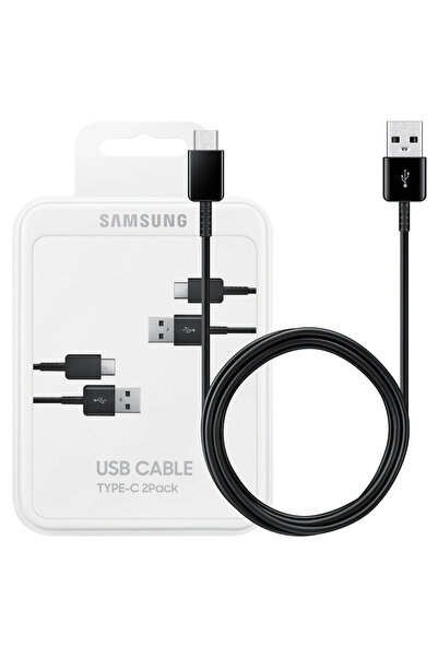 Samsung Cablu USB-C pentru telefoane Galaxy S10 S20 Note 20 Z Fold, 2 bucăți