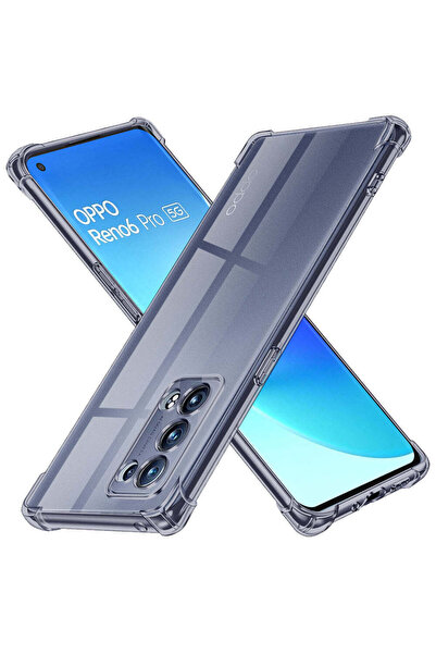 Techsuit Husă pentru OPPO Reno6 Pro 5G (Snapdragon), din silicon transparent,...
