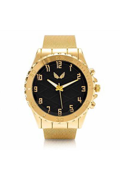 Watch Ceas barbatesc, bratara metalica, Casual, Ulysses, Auriu, CB166