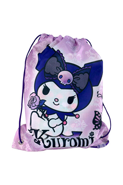 Hello Kitty Kuromi Purple geantă pentru prânz 30 cm