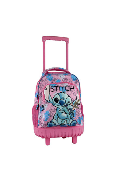 Lilo and Stitch Σχολικό σακίδιο πλάτης με ρόδες Disney Λίλο και Στιτς, Πολυτε...