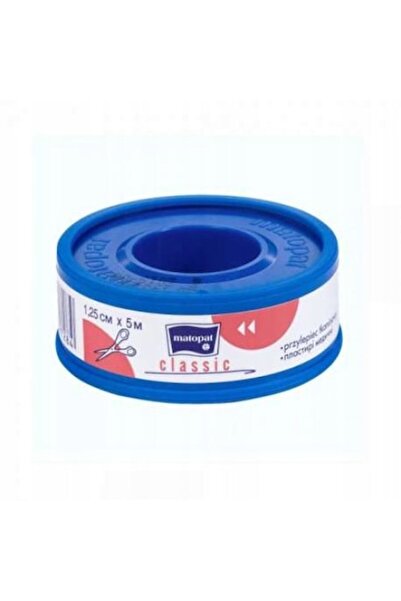 TZMO Plasture textil adeziv, Matopat Classic, 1.25cmx5m