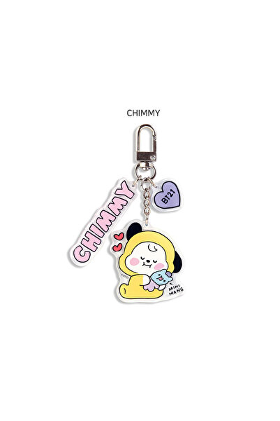 Choice5 chimmy Kawaii BT21 Acrylic Keychain Backpack Pendant with Double-side...