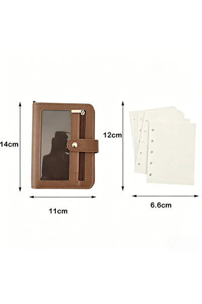 Choice A7 As shown Japanese Korean Retro Brown A7 Ins Hand Ledger Student Hig...