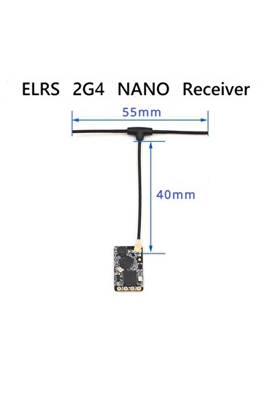 Choice جهاز استقبال ELRS 2.4 جيجاهرتز نانو أحمر اللون من نوع ExpressLRS BETAF...