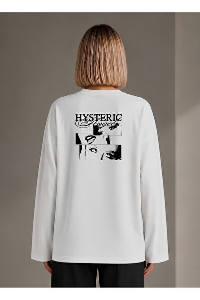 Grafftee Clothing Suerte Hysteric Angel Design Printed Oversize Wide Cut Long...