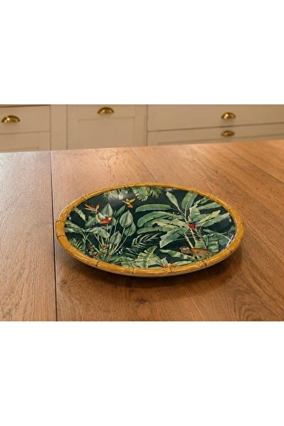 Easy Life Collection's Zanzibar Melamin 2 li Pasta Tabağı 23 cm